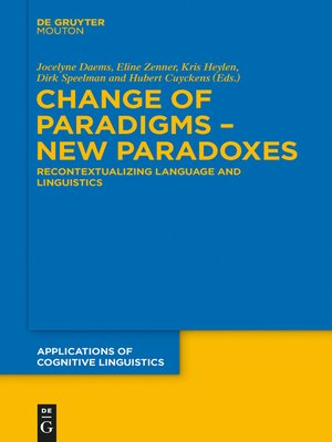 cover image of Change of Paradigms – New Paradoxes